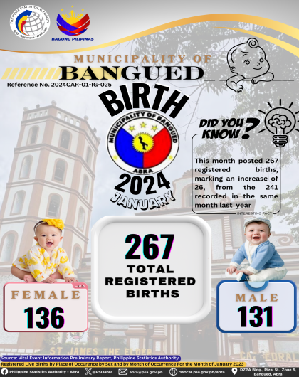 VITAL STATISTICS (BIRTH) January 2024 - Bangued