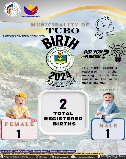 VITAL STATISTICS (BIRTH) February 2024 - Tubo