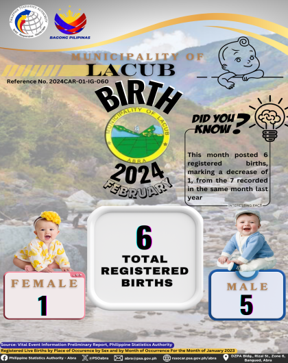 VITAL STATISTICS (BIRTH) February 2024 - Lacub