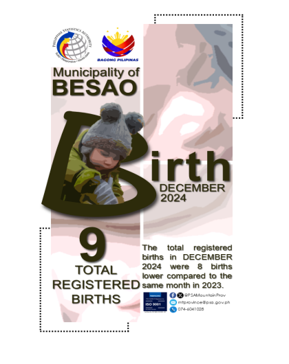 Besao Birth Statistics December 2024