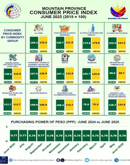 Consumer Price Index : June 2025