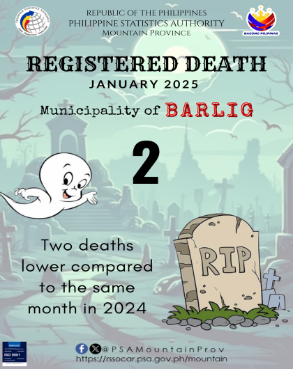 Barlig Death Statistics January 2025