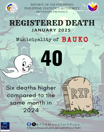 Bauko Death Statistics January 2025
