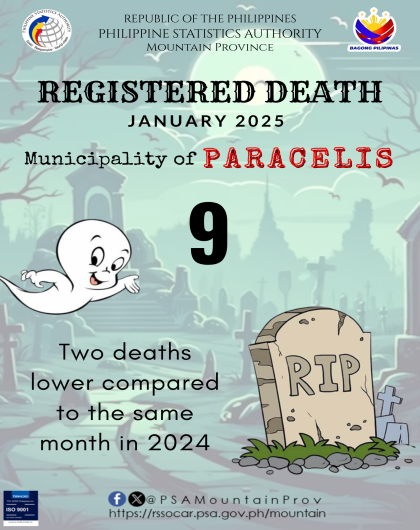 Paracelis Death Statistics January 2025