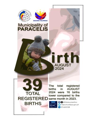 Paracelis Birth Statistics August 2024