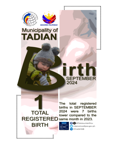 Registered Births in Tadian- September 2024