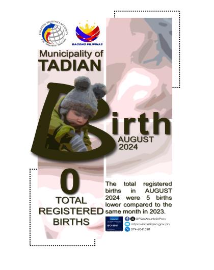 Tadian Birth Statistics August 2024