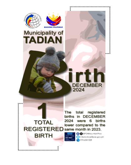 Tadian Birth Statistics December 2024