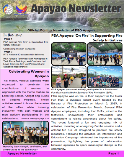 Apayao Newsletter (March2025)