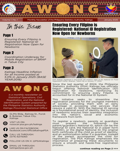 Kalinga Monthly Newsletter for January 2025