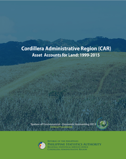 CAR Asset Accounts for Land 1999-2015 CAR Asset Accounts for Land 1999-2015