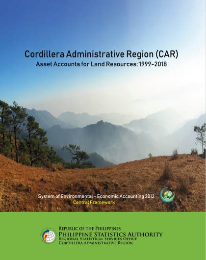 CAR Asset Accounts for Land Resources 1999-2018 CAR Asset Accounts for Land Resources 1999-2018
