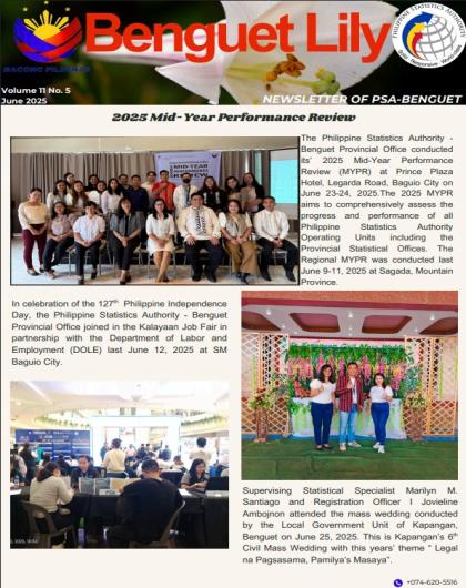 Benguet Lily Volume 11 No 5 June 2025