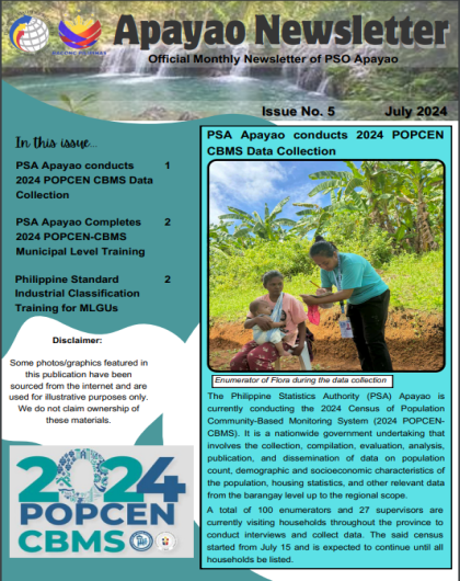 Apayao Newsletter (July Issue)