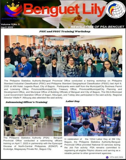 Benguet Lily Volume 11 No 3 April 2025