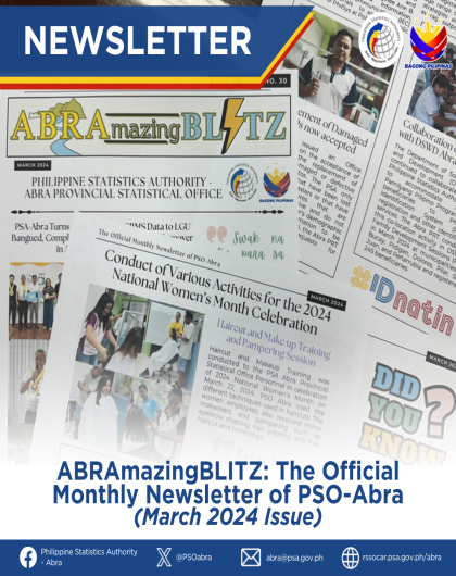 ABRAmazingBLITZ: The Official Monthly Newsletter of PSO-Abra (March 2024) ABRAmazingBLITZ: The Official Monthly Newsletter of PSO-Abra (March 2024)
